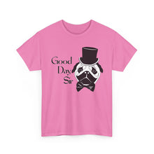 Load image into Gallery viewer, Fancy Pug Cotton Tee (Various Colors)