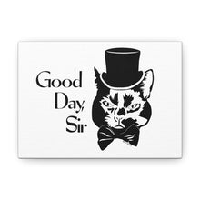 Load image into Gallery viewer, Fancy Cat Canvas Print (Various Sizes)