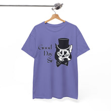 Load image into Gallery viewer, Fancy Cat Cotton Tee (Various Colors)