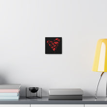 Load image into Gallery viewer, Red Heart Canvas Print (Various Sizes)
