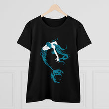 Load image into Gallery viewer, Mermaid Women's Cotton Tee (Various Colors)