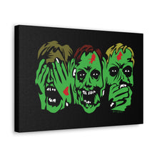 Load image into Gallery viewer, 3 Zombies Canvas Print (Various Sizes)