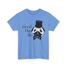 Load image into Gallery viewer, Fancy Pug Cotton Tee (Various Colors)