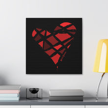 Load image into Gallery viewer, Red Heart Canvas Print (Various Sizes)