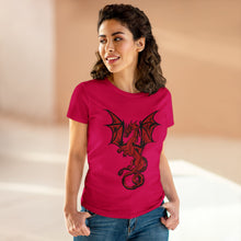 Load image into Gallery viewer, Dragon Women's Cotton Tee (Various Colors)