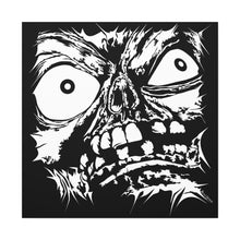 Load image into Gallery viewer, Stretched Monster Face Canvas Print (Various Sizes)
