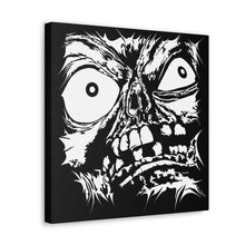 Load image into Gallery viewer, Stretched Monster Face Canvas Print (Various Sizes)