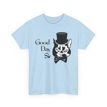 Load image into Gallery viewer, Fancy Cat Cotton Tee (Various Colors)