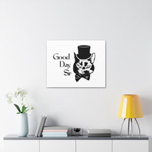 Load image into Gallery viewer, Fancy Cat Canvas Print (Various Sizes)