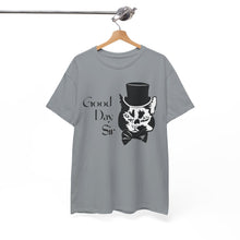 Load image into Gallery viewer, Fancy Cat Cotton Tee (Various Colors)