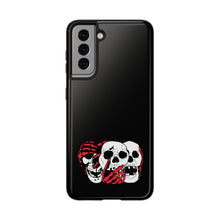 Load image into Gallery viewer, 3 Skulls (With Red) Tough Phone Case (Samsung & iPhone)