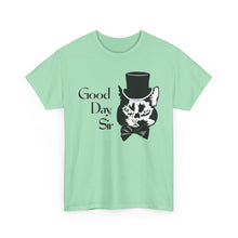 Load image into Gallery viewer, Fancy Cat Cotton Tee (Various Colors)