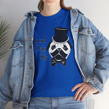 Load image into Gallery viewer, Fancy Pug Cotton Tee (Various Colors)