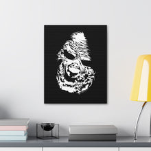 Load image into Gallery viewer, Zombie Face Canvas Print (Various Sizes)