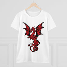 Load image into Gallery viewer, Dragon Women's Cotton Tee (Various Colors)