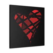 Load image into Gallery viewer, Red Heart Canvas Print (Various Sizes)