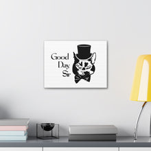 Load image into Gallery viewer, Fancy Cat Canvas Print (Various Sizes)