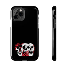 Load image into Gallery viewer, 3 Skulls (With Red) Tough Phone Case (Samsung & iPhone)