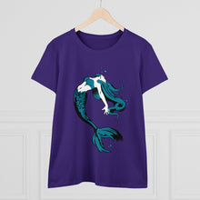 Load image into Gallery viewer, Mermaid Women's Cotton Tee (Various Colors)
