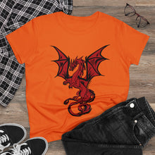 Load image into Gallery viewer, Dragon Women's Cotton Tee (Various Colors)