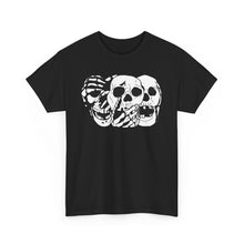 Load image into Gallery viewer, 3 Skulls Cotton Tee