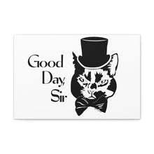 Load image into Gallery viewer, Fancy Cat Canvas Print (Various Sizes)
