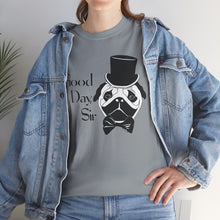 Load image into Gallery viewer, Fancy Pug Cotton Tee (Various Colors)