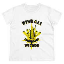 Load image into Gallery viewer, Pinball Wizard Women's Cotton Tee (Various Colors)
