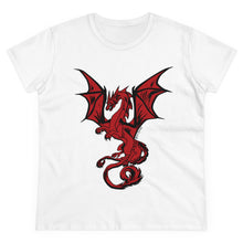 Load image into Gallery viewer, Dragon Women's Cotton Tee (Various Colors)