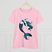 Load image into Gallery viewer, Mermaid Women's Cotton Tee (Various Colors)