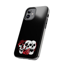 Load image into Gallery viewer, 3 Skulls (With Red) Tough Phone Case (Samsung & iPhone)