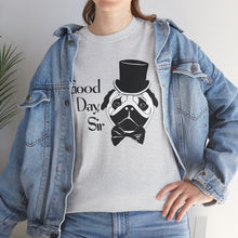 Load image into Gallery viewer, Fancy Pug Cotton Tee (Various Colors)