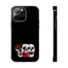 Load image into Gallery viewer, 3 Skulls (With Red) Tough Phone Case (Samsung & iPhone)
