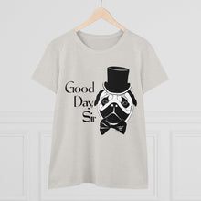 Load image into Gallery viewer, Fancy Pug Women's Cotton Tee (Various Colors)