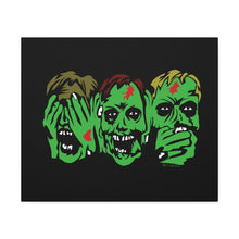 Load image into Gallery viewer, 3 Zombies Canvas Print (Various Sizes)