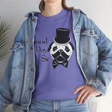 Load image into Gallery viewer, Fancy Pug Cotton Tee (Various Colors)