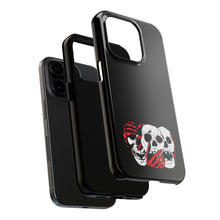 Load image into Gallery viewer, 3 Skulls (With Red) Tough Phone Case (Samsung & iPhone)