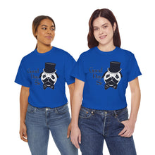 Load image into Gallery viewer, Fancy Pug Cotton Tee (Various Colors)