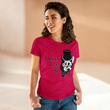 Load image into Gallery viewer, Fancy Cat Women's Cotton Tee (Various Colors)