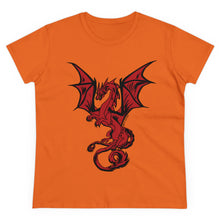 Load image into Gallery viewer, Dragon Women's Cotton Tee (Various Colors)