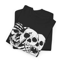 Load image into Gallery viewer, 3 Skulls Cotton Tee