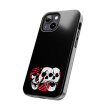 Load image into Gallery viewer, 3 Skulls (With Red) Tough Phone Case (Samsung & iPhone)