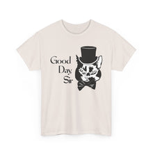 Load image into Gallery viewer, Fancy Cat Cotton Tee (Various Colors)
