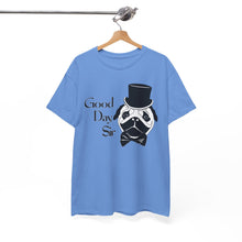 Load image into Gallery viewer, Fancy Pug Cotton Tee (Various Colors)
