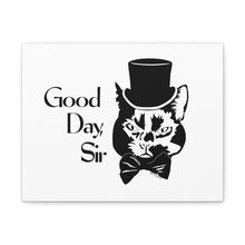Load image into Gallery viewer, Fancy Cat Canvas Print (Various Sizes)