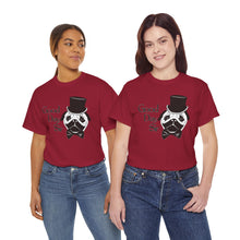 Load image into Gallery viewer, Fancy Pug Cotton Tee (Various Colors)