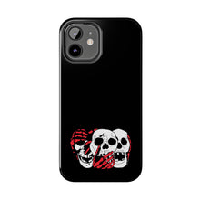 Load image into Gallery viewer, 3 Skulls (With Red) Tough Phone Case (Samsung & iPhone)
