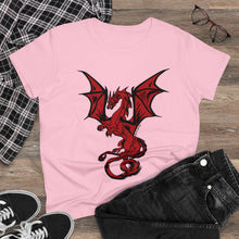 Load image into Gallery viewer, Dragon Women's Cotton Tee (Various Colors)
