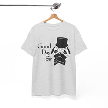 Load image into Gallery viewer, Fancy Pug Cotton Tee (Various Colors)