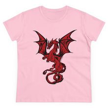 Load image into Gallery viewer, Dragon Women's Cotton Tee (Various Colors)